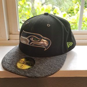 New Era Seattle Seahawks 59FIFTY Hat - 7 1/2